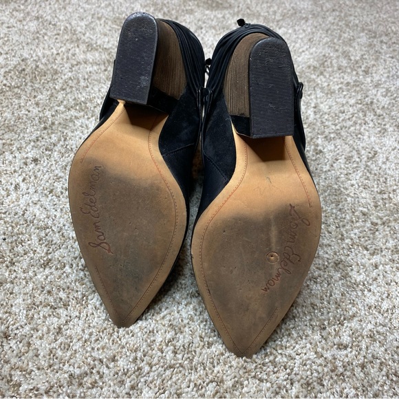 Sam Edelman Martina Corset Booties Black 7 - Picture 11 of 13